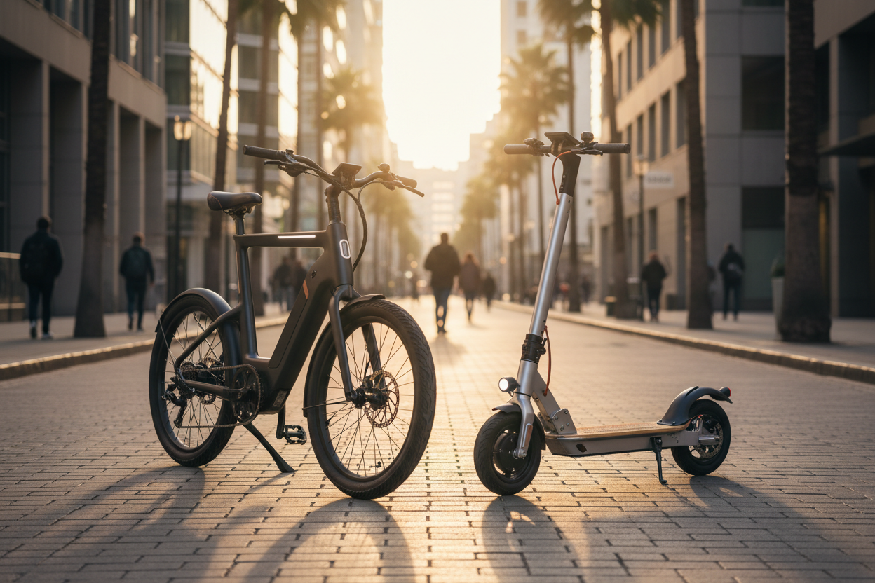 Electric Bike vs. Electric Scooter: Which Is Right for You?